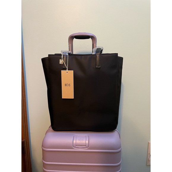 The Commuter Tote in Black - Picture 1 of 8